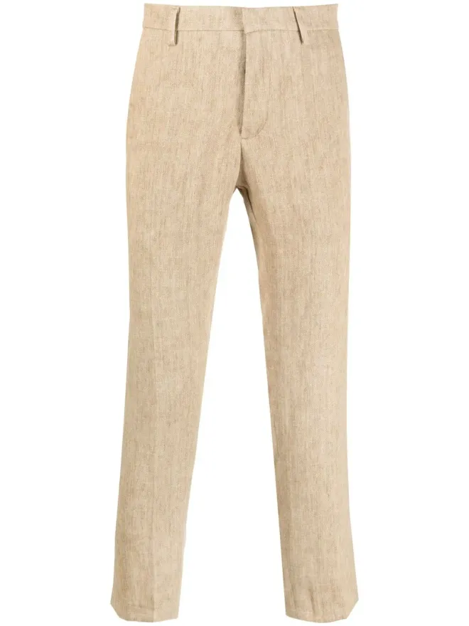 Costumein Costumein クロップドリネンパンツの商品画像