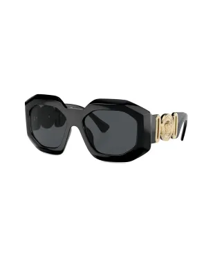 Versace Eyewear メデューサ・プレーク ジオメトリック サングラス - サムネイル2