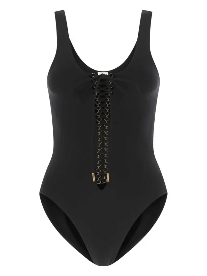 Saint Laurent Saint Laurent サハリエンヌ レースアップ水着の商品画像