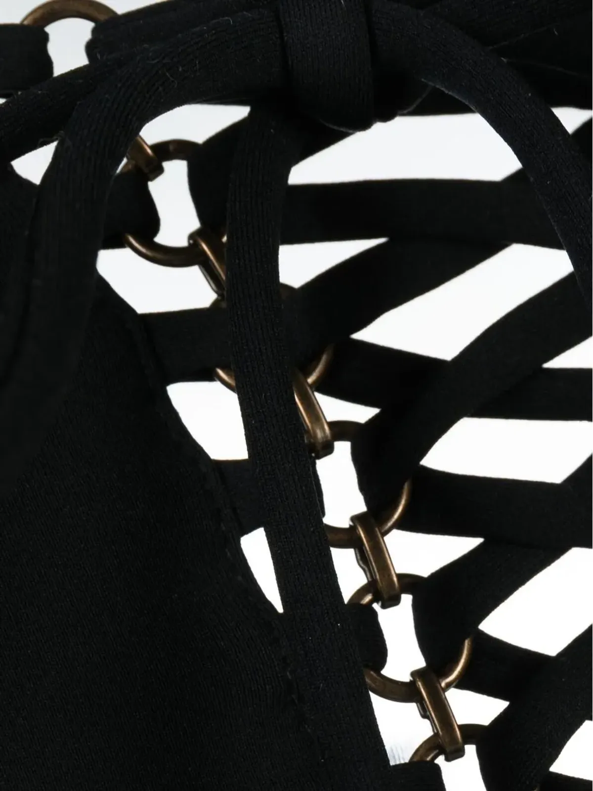 Saint Laurent サハリエンヌ レースアップ水着 - 画像3