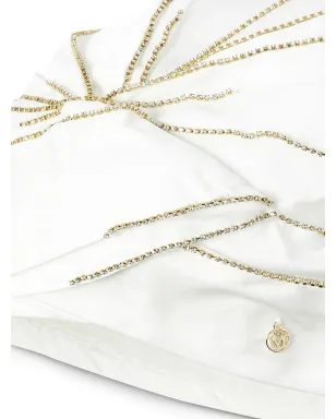 Maison Michel Carrie chains turban - White - サムネイル2