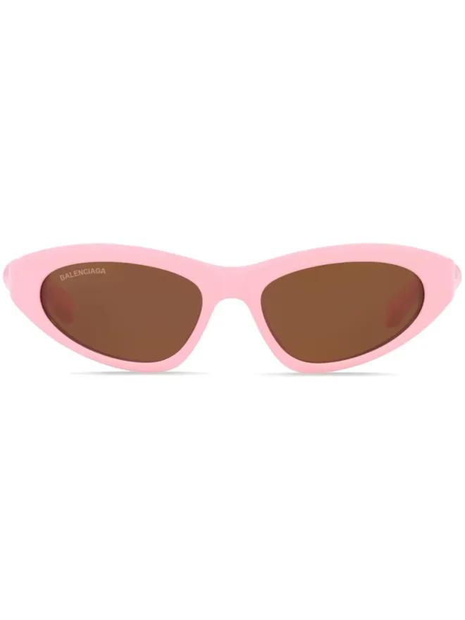 Balenciaga Eyewear Balenciaga Eyewear ツイストアーム キャットアイ サングラス ピンクの商品画像
