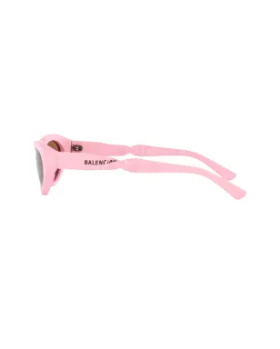 Balenciaga Eyewear ツイストアーム キャットアイ サングラス ピンク - サムネイル3