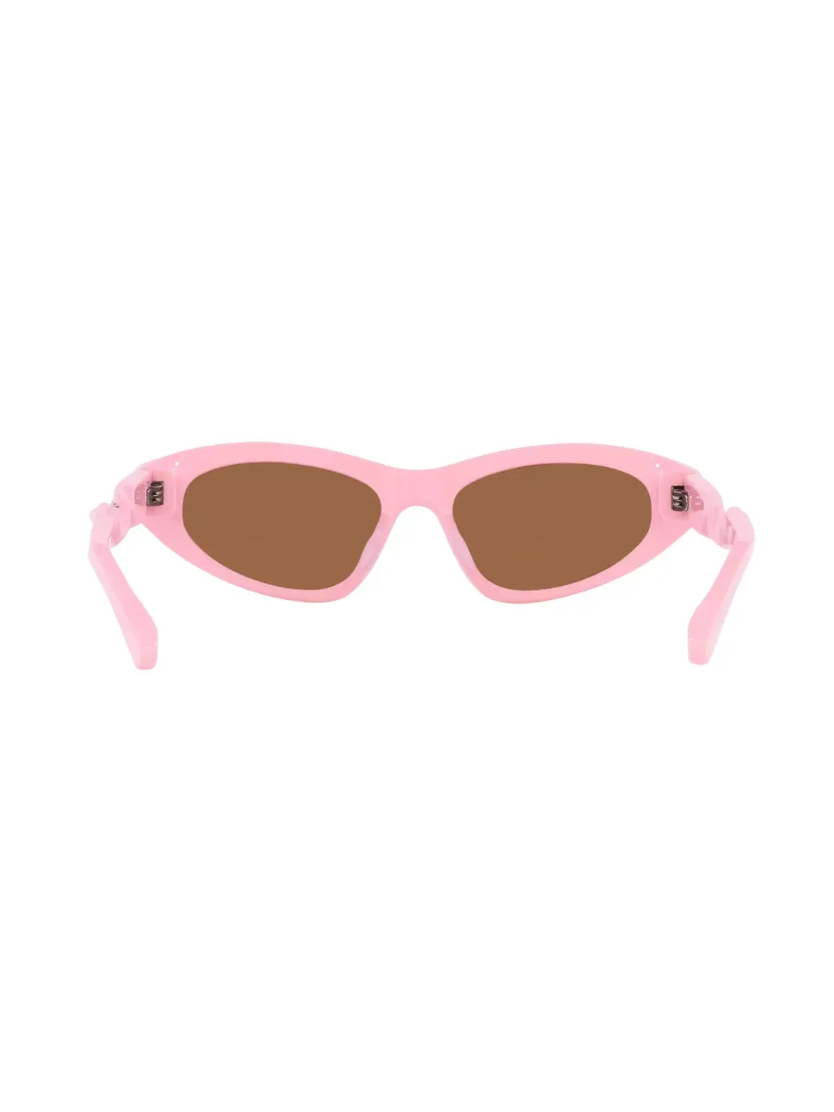 Balenciaga Eyewear ツイストアーム キャットアイ サングラス ピンク - 画像4