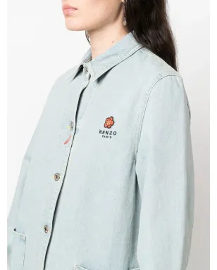 Kenzo x Nigo ロゴ刺繍デニムジャケット - サムネイル5