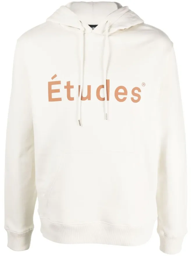 Études Studio Études Studio ロゴプリント オーガニックコットン フーディーの商品画像