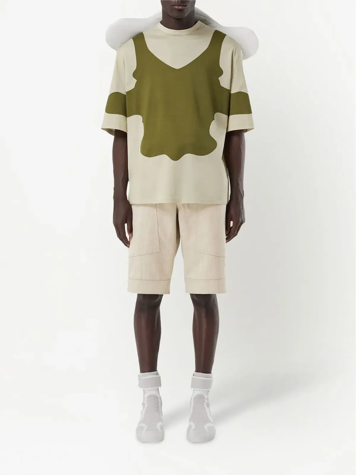 Burberry カフディテール バミューダショーツ - 画像2