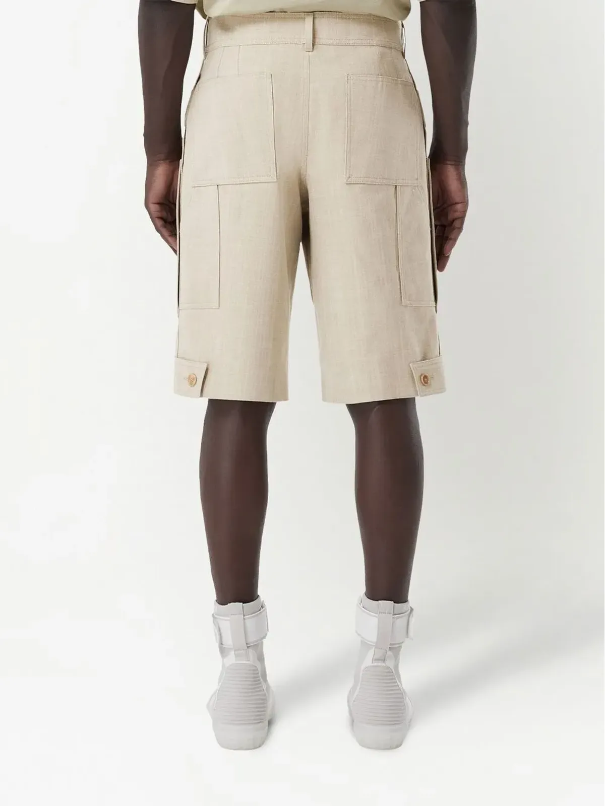 Burberry カフディテール バミューダショーツ - 画像4
