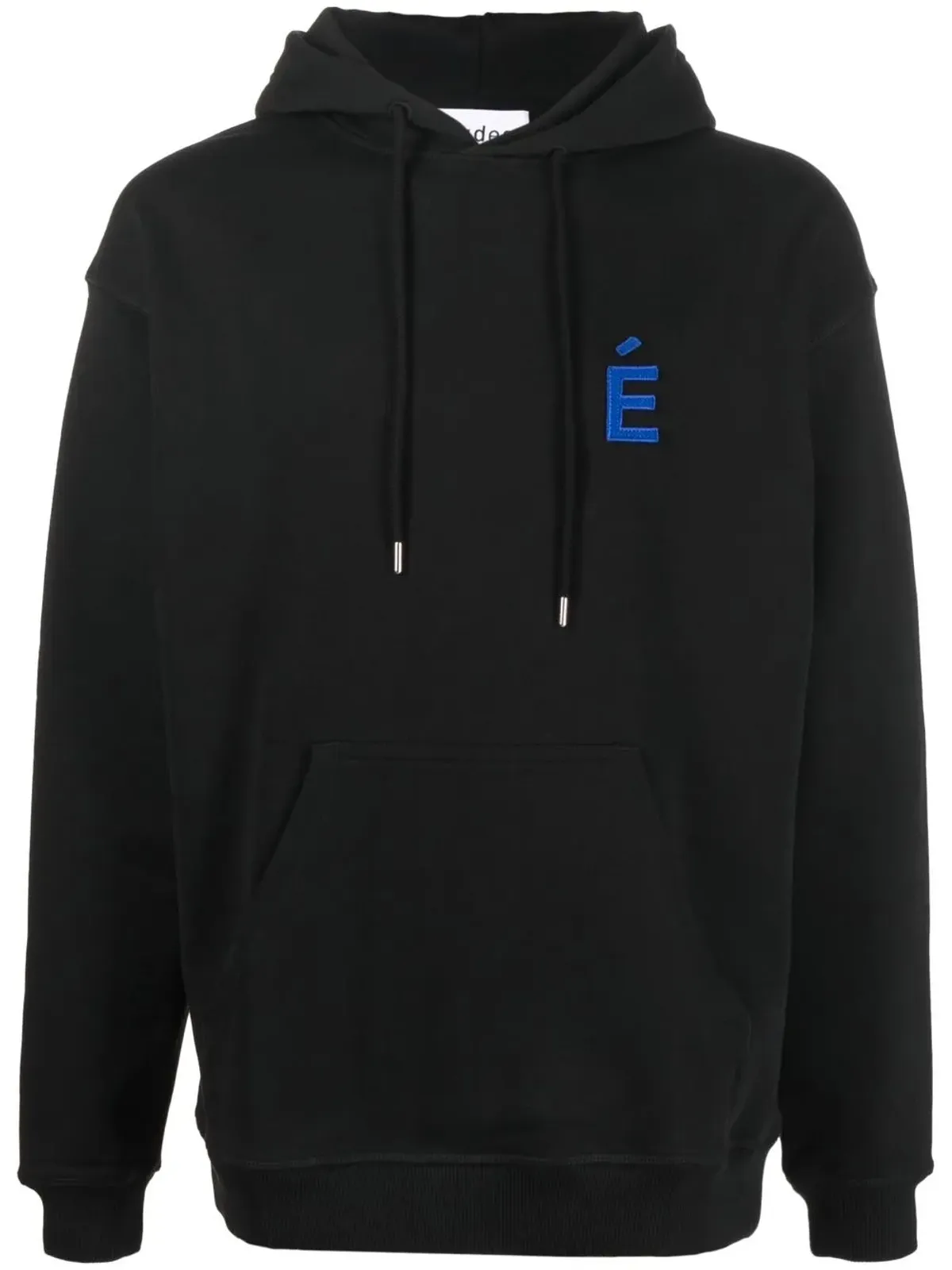 Études Studio National patch organic-cotton hoodie - 画像1