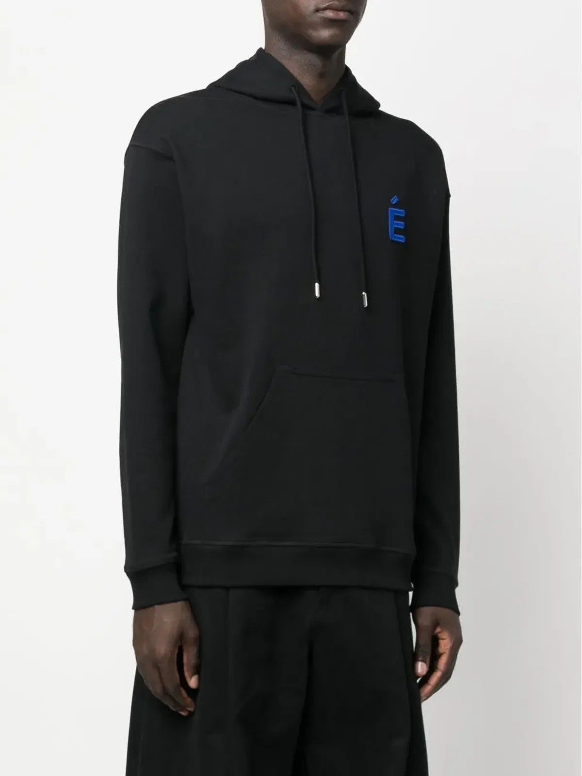 Études Studio National patch organic-cotton hoodie - 画像3