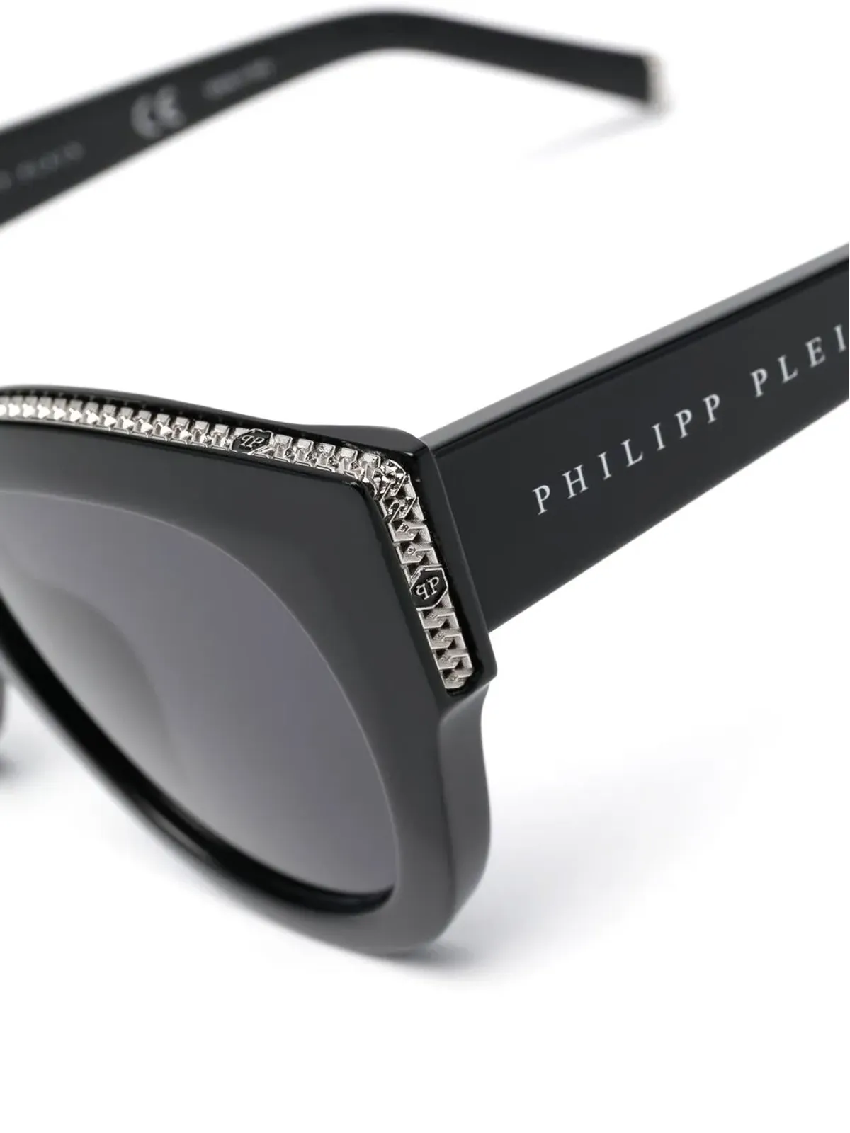 Philipp Plein Eyewear 猫眼フレームサングラス - 画像3