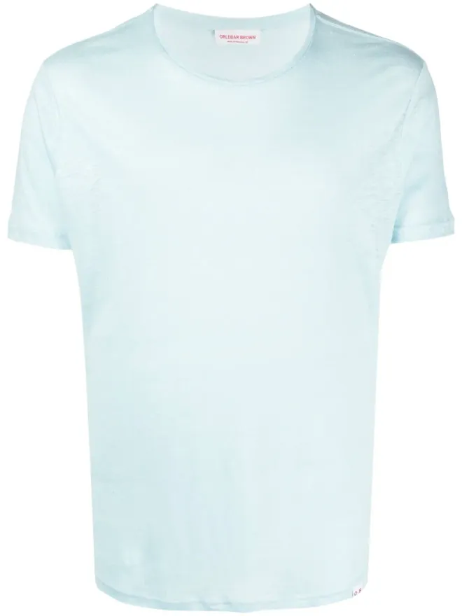 Orlebar Brown Orlebar Brown ラウンドネックリネンTシャツの商品画像