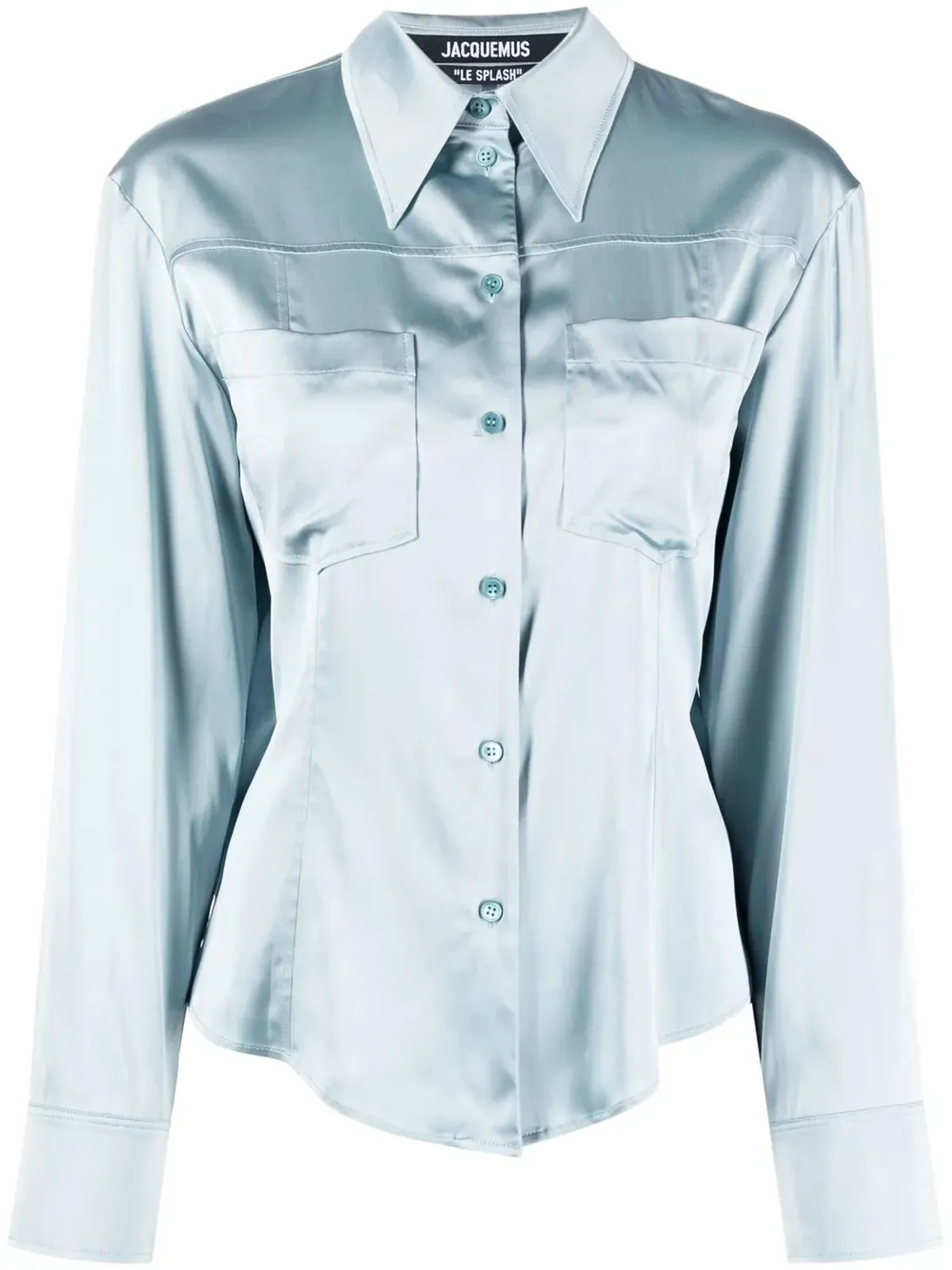 Jacquemus La Chemise Mentalo シャツ ブルー - 画像1