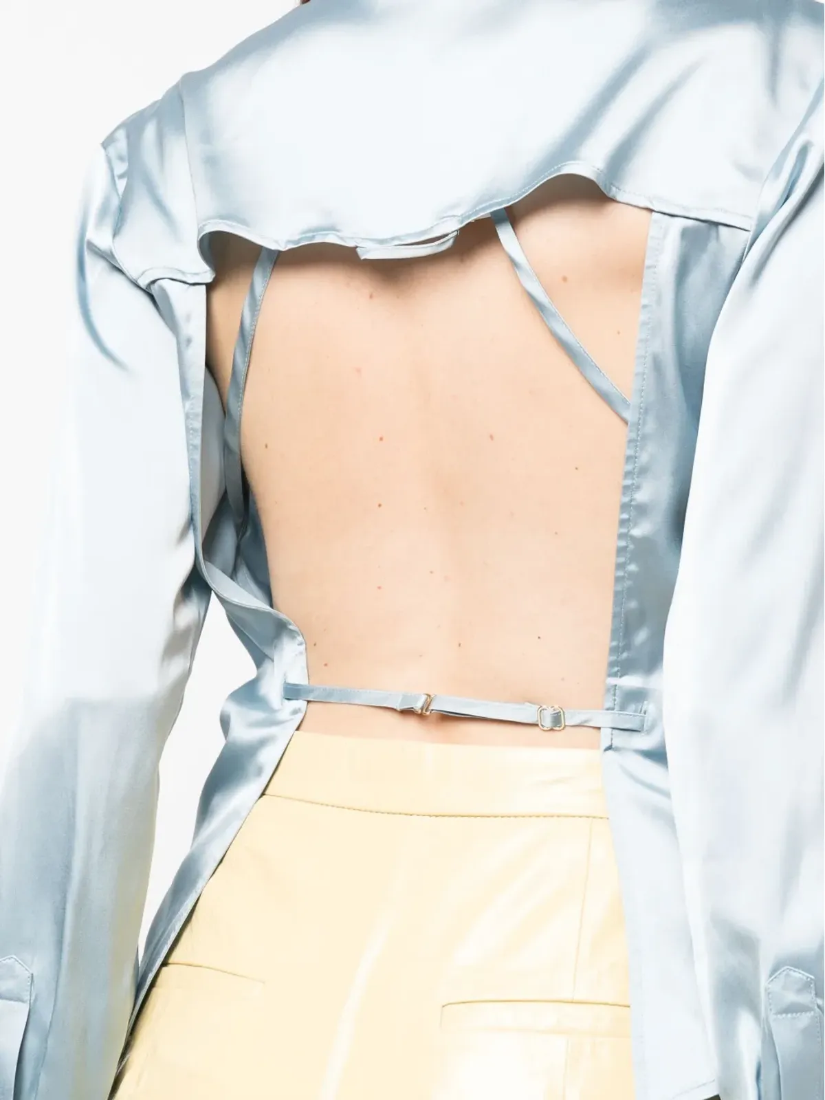 Jacquemus La Chemise Mentalo シャツ ブルー - 画像5