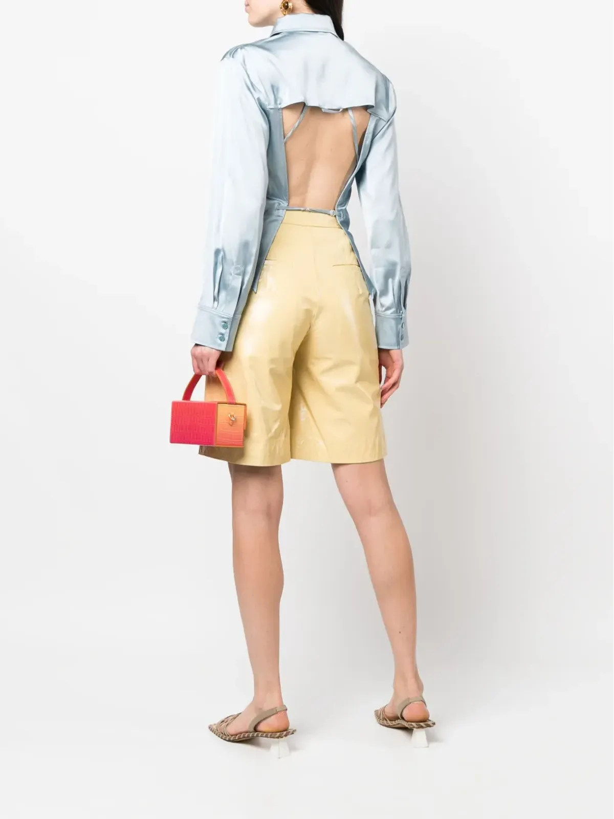 Jacquemus La Chemise Mentalo シャツ ブルー - 画像2