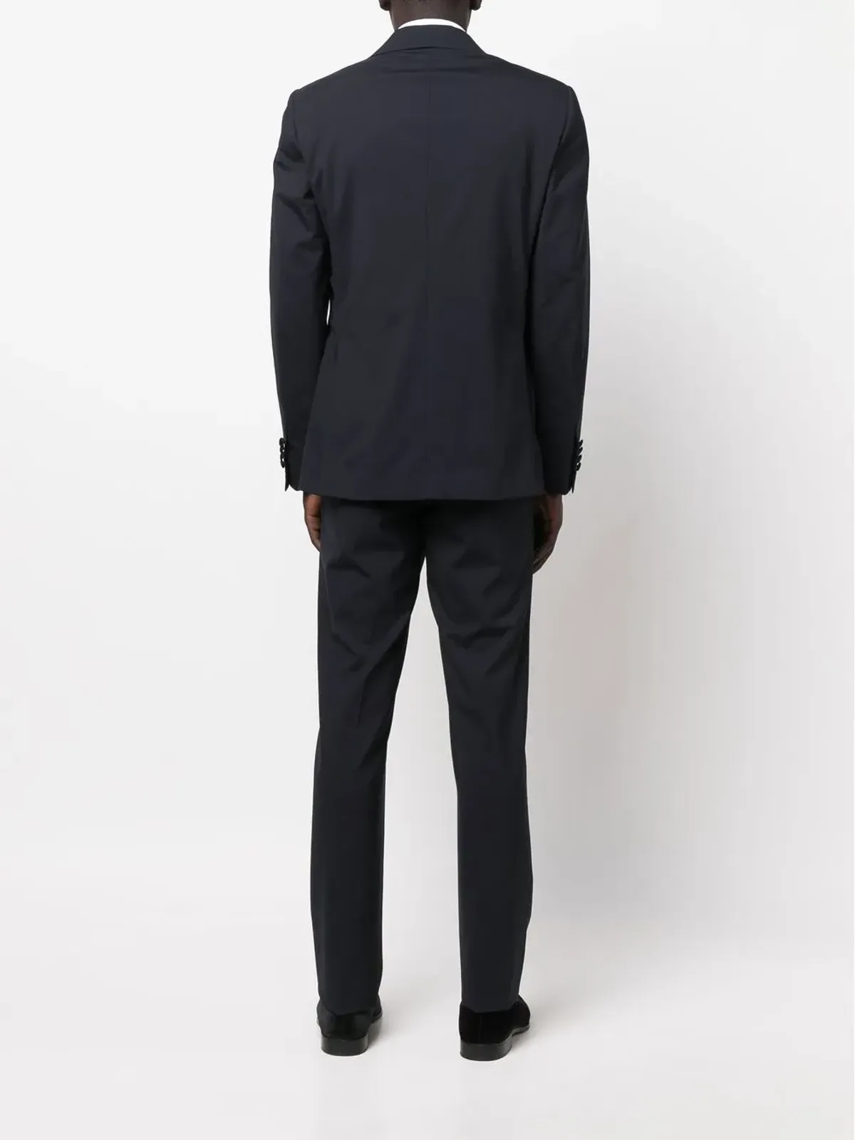 Lardini シングルブレスト テーラードスーツ - ブルー - 画像4