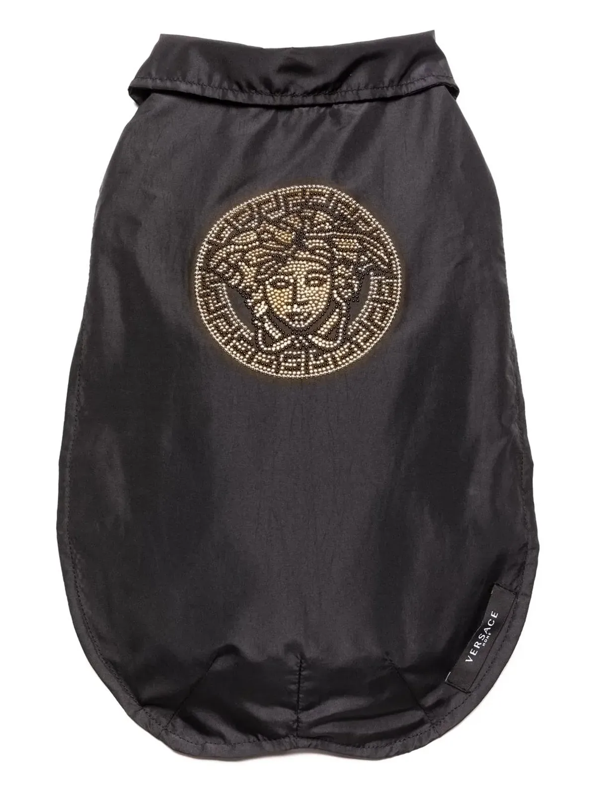 Versace クリスタル・メデューサ ペット レインコート - ブラック - 画像2