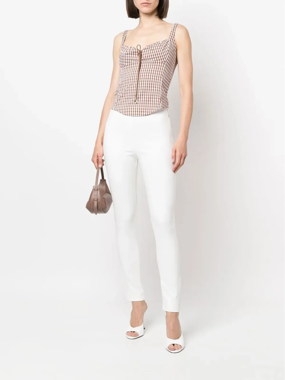 Patrizia Pepe スリムフィットパンツ - White - 画像2