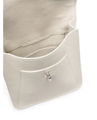 Akris flap-top crossbody bag - White - サムネイル5
