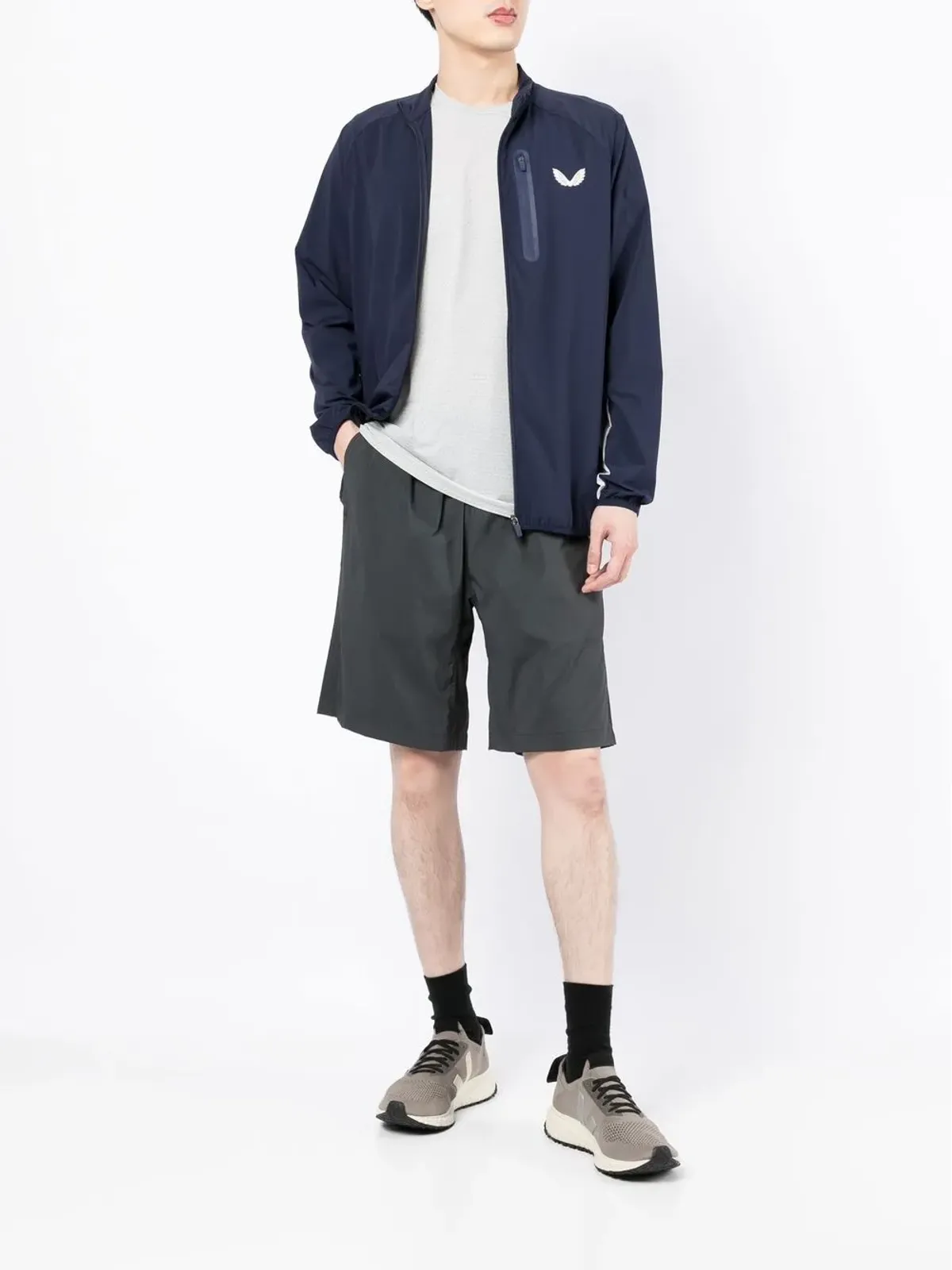 Castore ロゴプリント入りの軽量ジャケット - 画像2