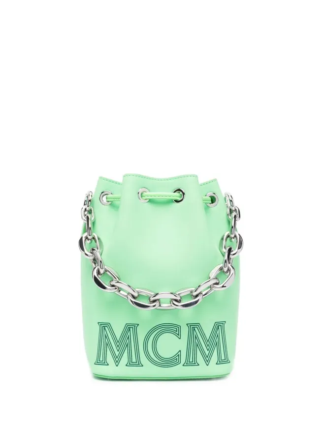 MCM MCM ロゴプリント チェーンリンクバッグの商品画像