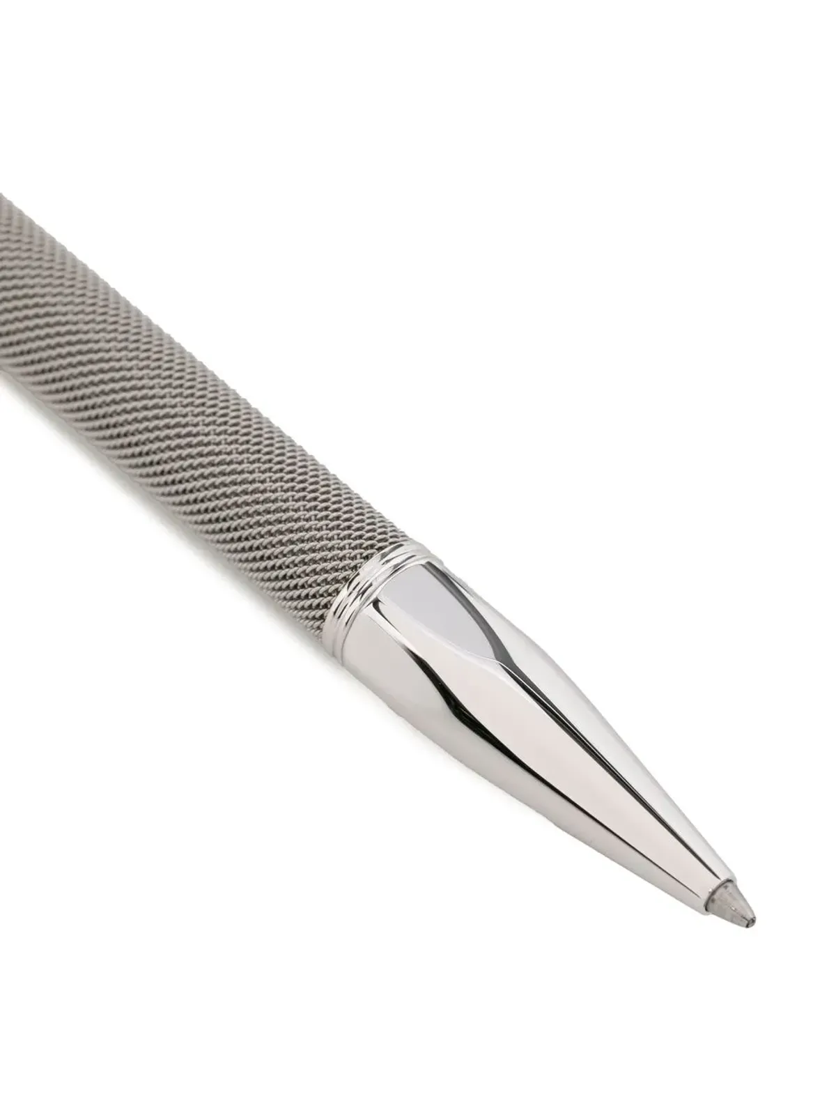 Caran d'Ache engraved ballpoint pen - Silver - 画像3