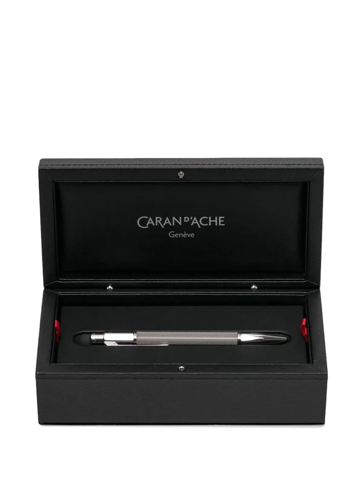 Caran d'Ache engraved ballpoint pen - Silver - 画像4