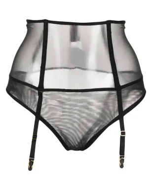 Maison Close L'Amoureuse high-waist garter thong - サムネイル1