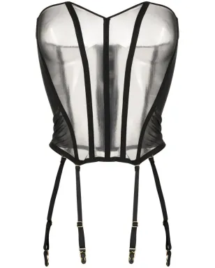 Maison Close L'Amoureuse バスティエ ガーター コルセット - サムネイル1