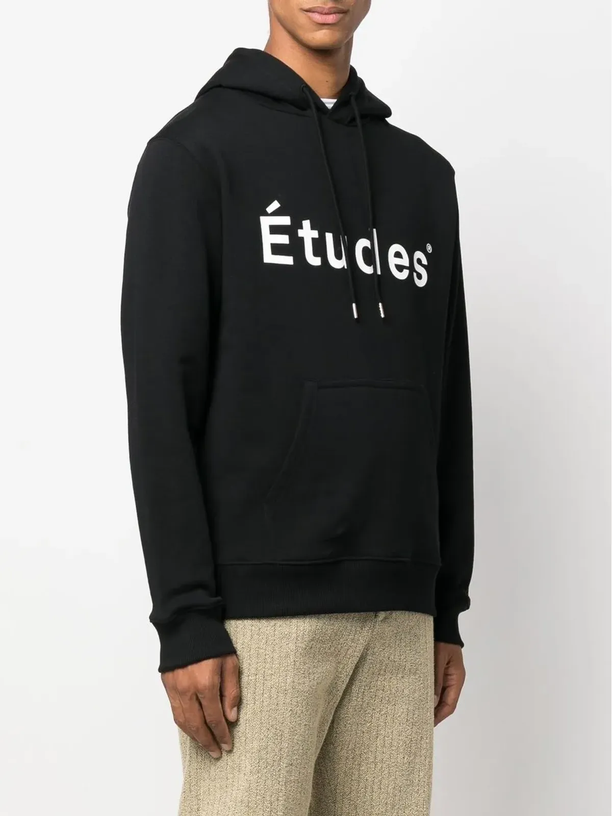 Études Studio Klein ロゴプリント コットン パーカー - 画像3