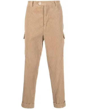 Brunello Cucinelli クロップド コーデュロイパンツ - ベージュ系 - サムネイル1
