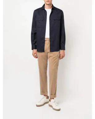 Brunello Cucinelli クロップド コーデュロイパンツ - ベージュ系 - サムネイル2