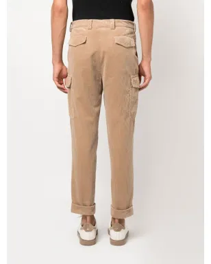 Brunello Cucinelli クロップド コーデュロイパンツ - ベージュ系 - サムネイル4