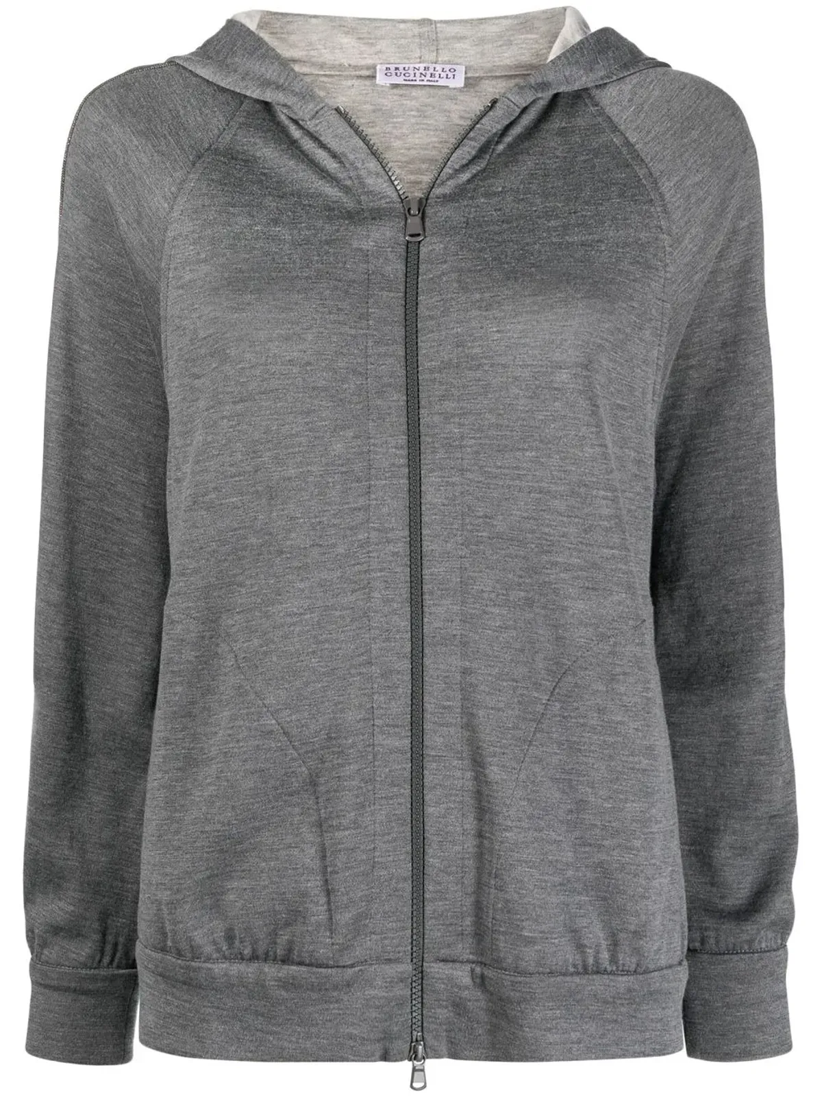 Brunello Cucinelli ジップアップフーディー - 画像1