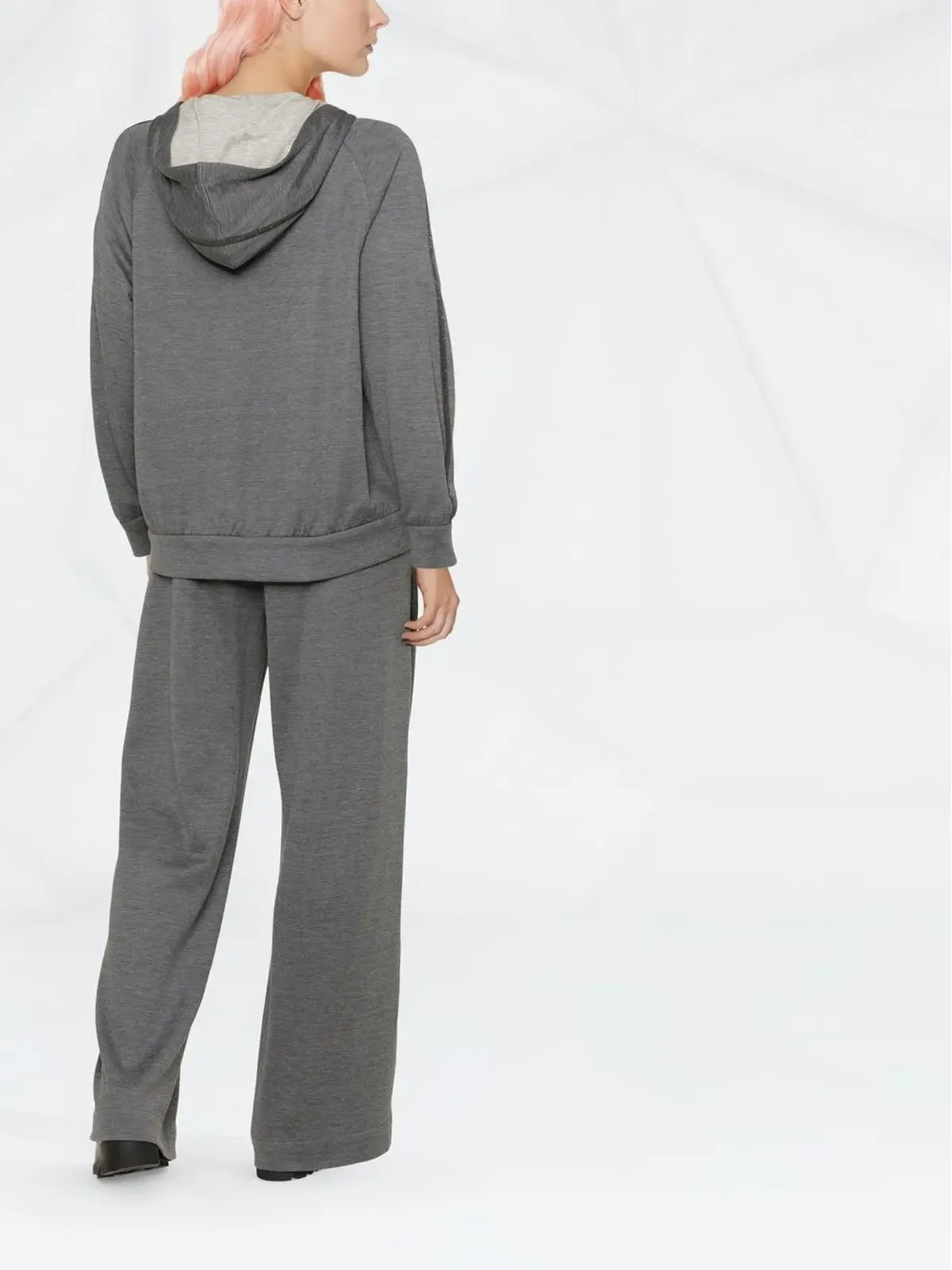 Brunello Cucinelli ジップアップフーディー - 画像3