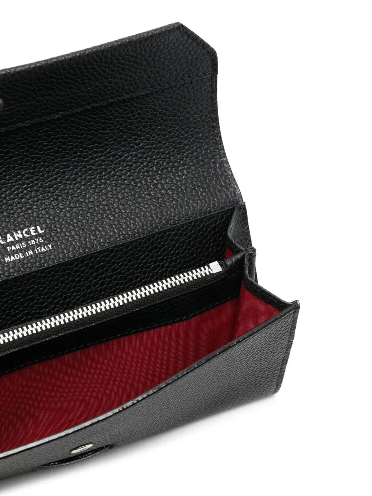 Lancel Ninon ロゴパッチ レザー ウォレット - 画像3