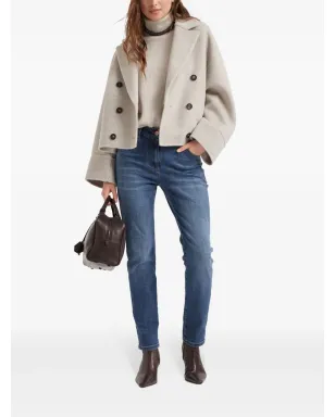 Brunello Cucinelli ダメージ加工デニムジーンズ - サムネイル2