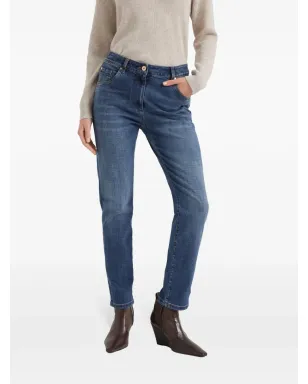 Brunello Cucinelli ダメージ加工デニムジーンズ - サムネイル3
