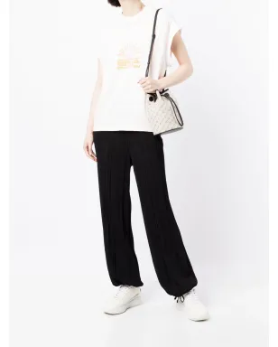 Stella McCartney グラフィックプリント キャップスリーブ Tシャツ - White - サムネイル2
