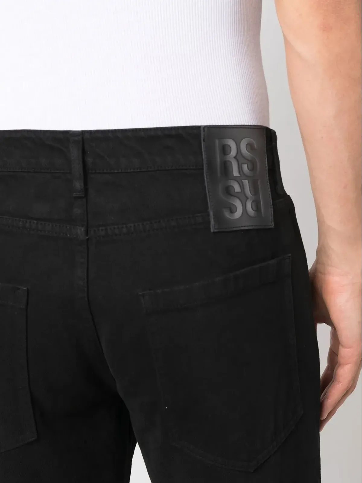 Raf Simons ミッドライズストレートジーンズ - 画像5