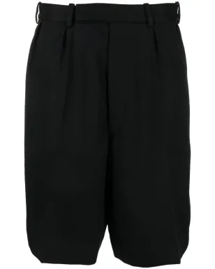 Raf Simons ミッドライズ ドロップクロッチ ショーツ - ブラック - サムネイル1