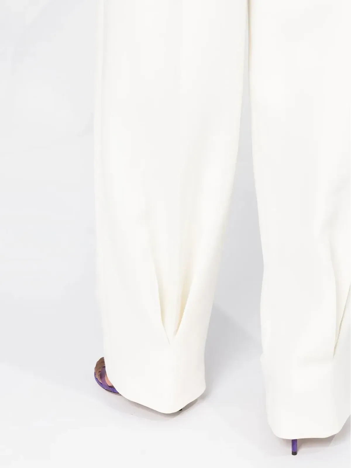 FENDI ストレートレッグ・ハイウエストパンツ - White - 画像5