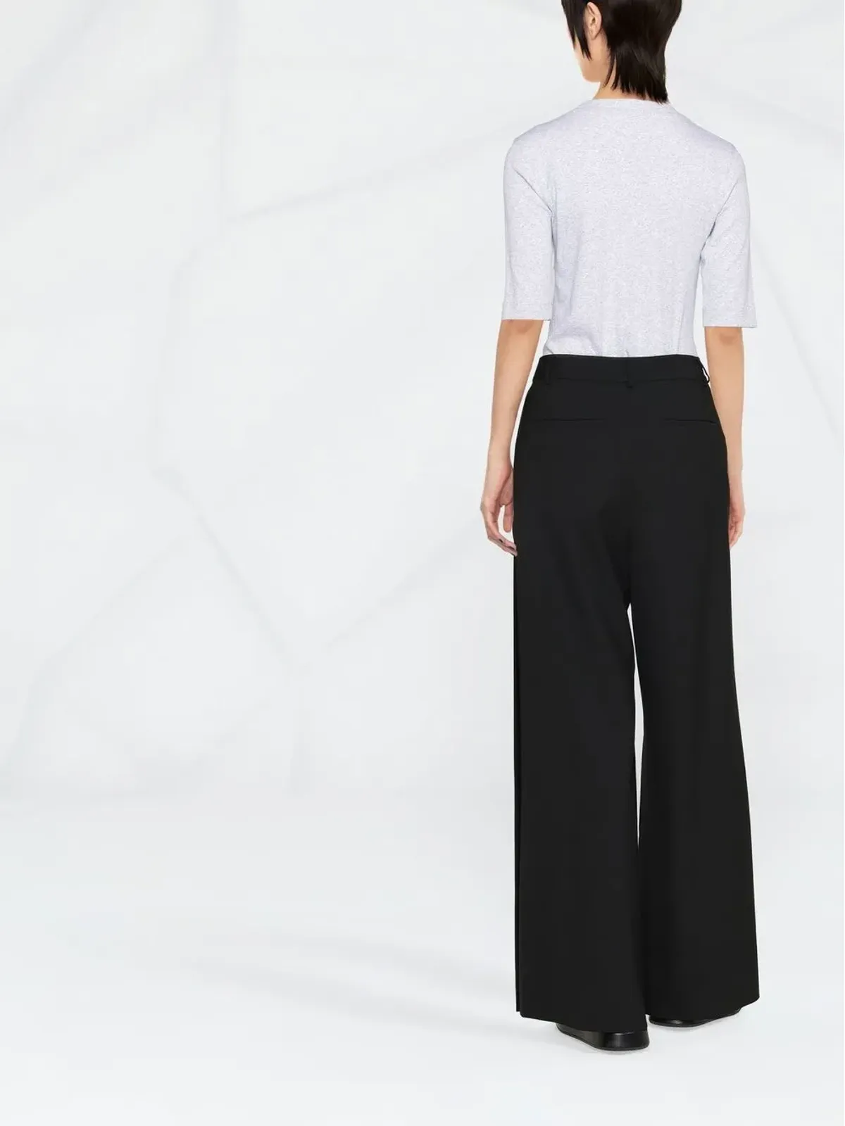 Brunello Cucinelli Vネック半袖トップス - 画像3