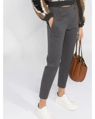 Brunello Cucinelli テーラード テーパードパンツ - グレー - サムネイル3