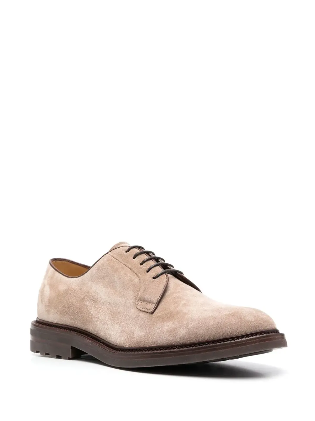 Brunello Cucinelli スエード ダービーシューズ - 画像2