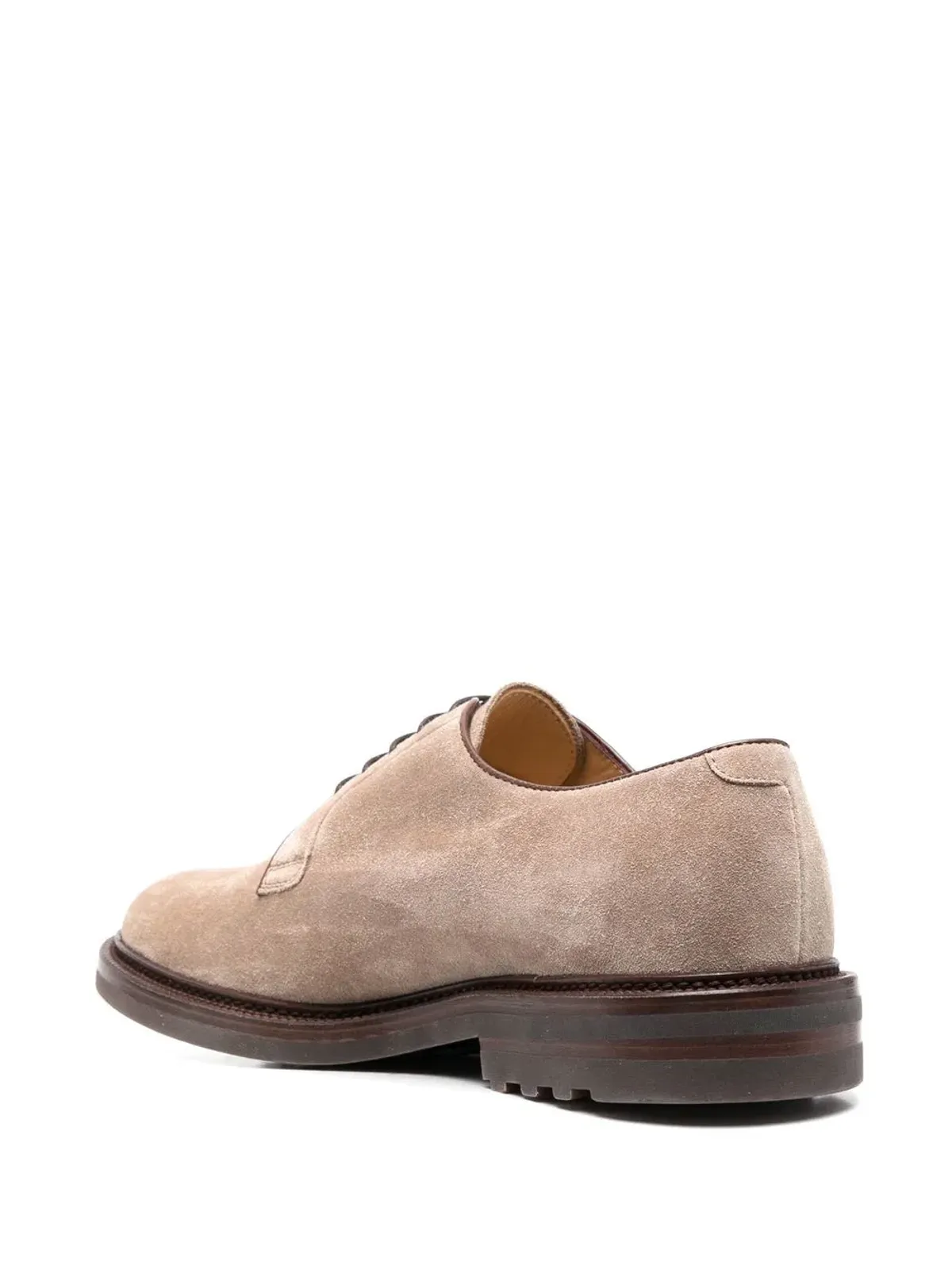 Brunello Cucinelli スエード ダービーシューズ - 画像3