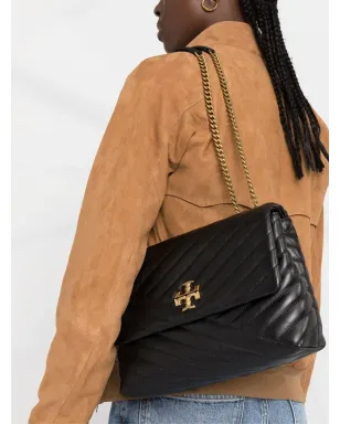 Tory Burch キラ Chevron コンバーチブル ショルダーバッグ - サムネイル3