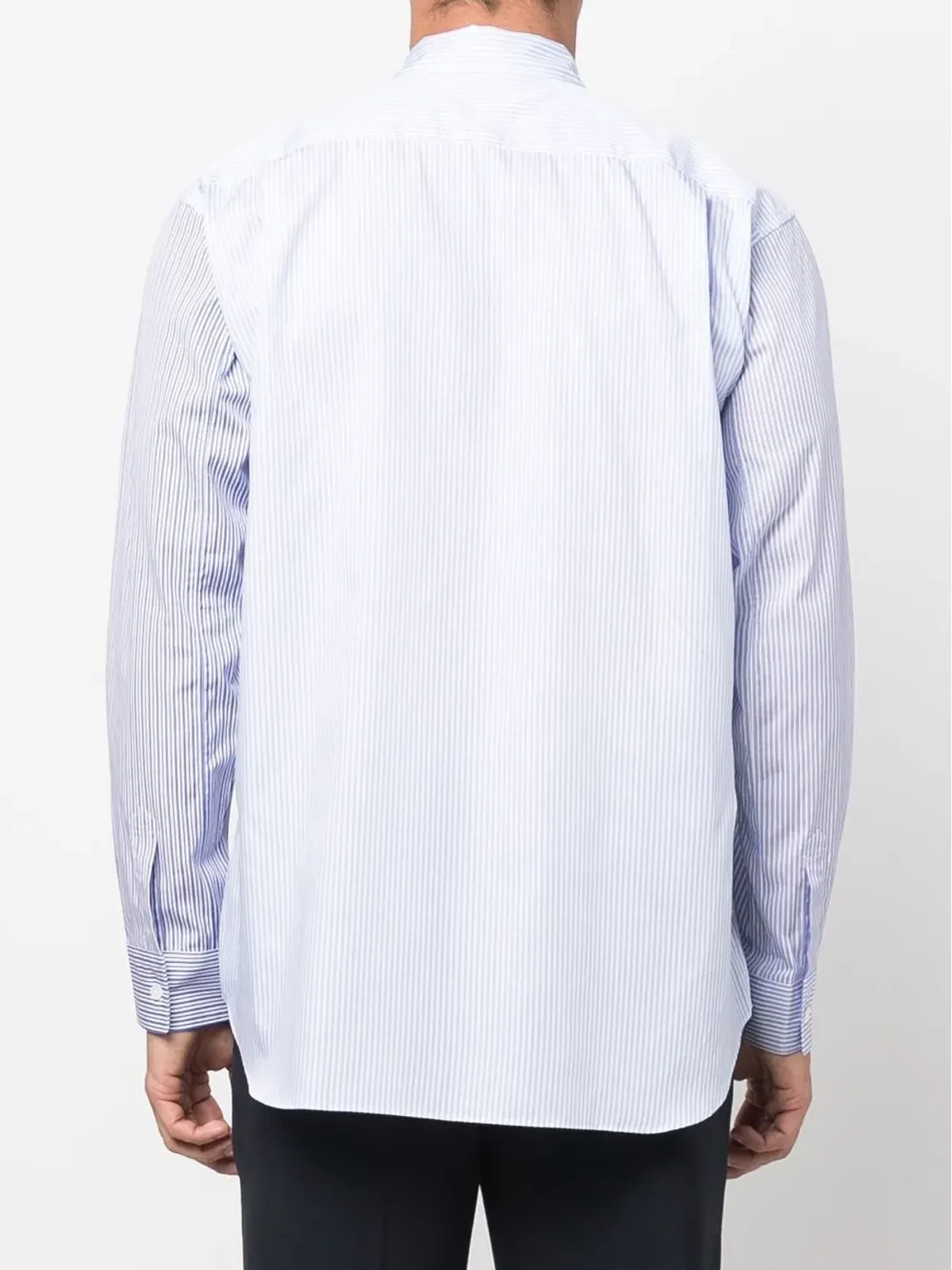 Comme Des Garçons Shirt Forever multi-stripe shirt - Blue - 画像4
