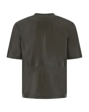 AMIRI レザーTシャツ - ブラウン - サムネイル2