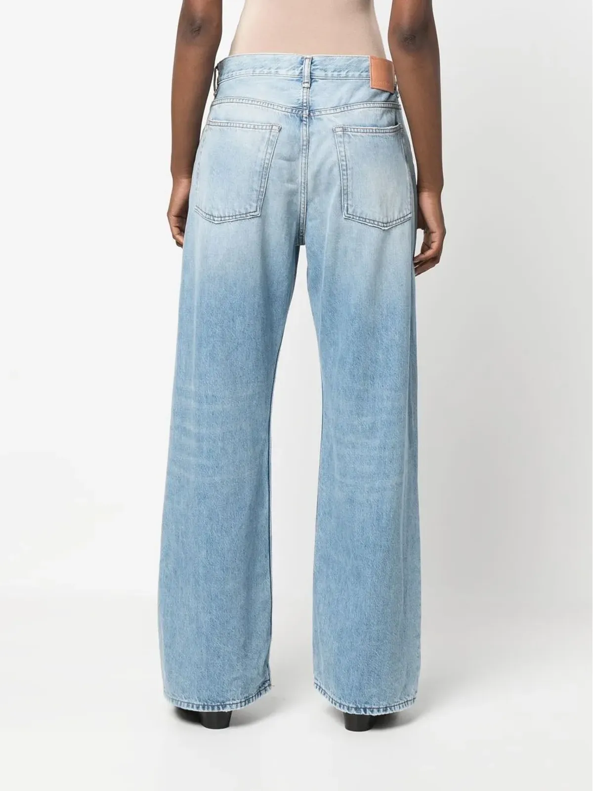 Acne Studios ルーズフィットデニムジーンズ - 画像4